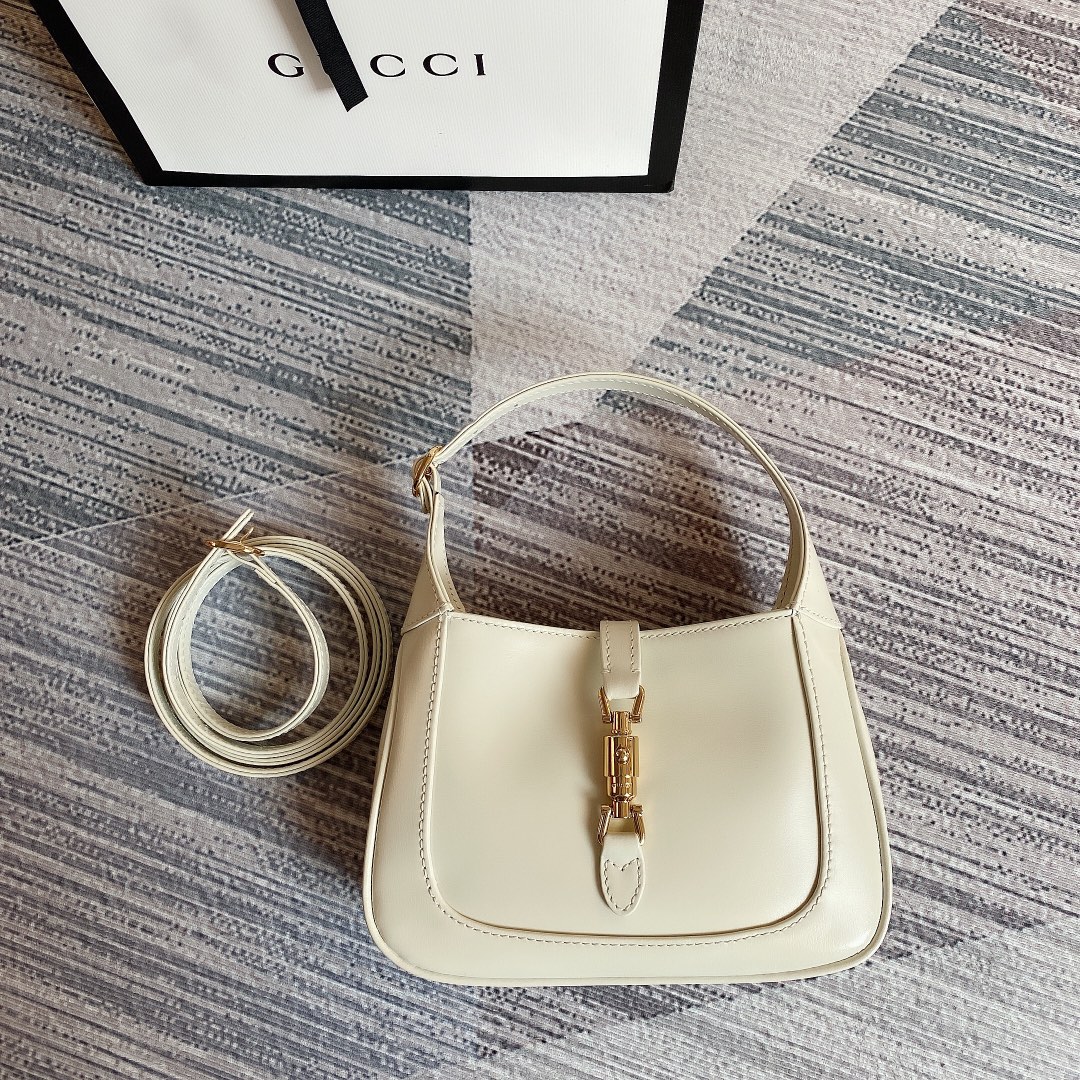 Gucci Jackie 1961 Mini Shoulder Bag 637091 White